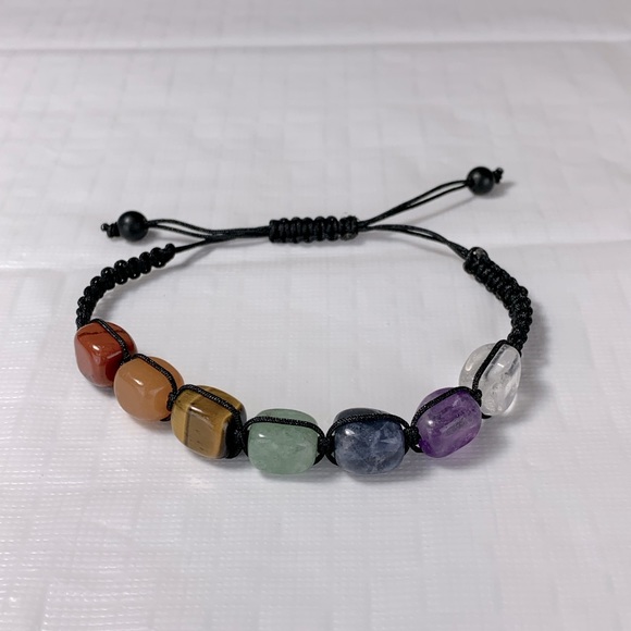 Unisex Chakra Adjustable Bracelet - Picture 7 of 7